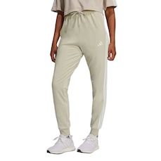 Calça de Moletom adidas Single Jersey 3 Stripes Feminina