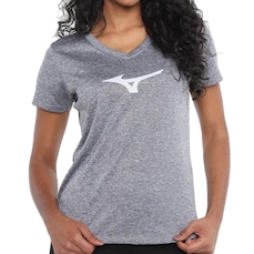 Camiseta Mizuno Spark Big Logo Feminina