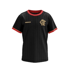 Camisa Flamengo Mistura Preto Braziline - Infantil