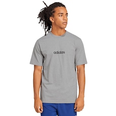 Camiseta adidas Essentials Linear Single Jersey - Masculina