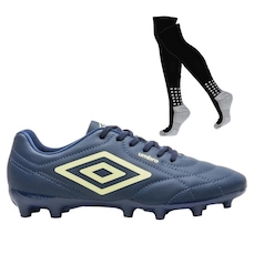 Chuteira de Campo Adulto Umbro Class Footballer RB + Par de Meião