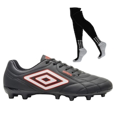 Chuteira de Campo Adulto Umbro Class Footballer RB + Par de Meião