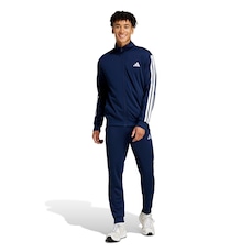 Conjunto Adidas Sportswear Basic Três Listras Tricot Masculino