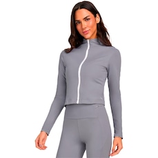 Jaqueta Feminina Ajustada Refletivos Alto Giro