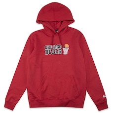 Blusão New Era Canguru Fechado Nba Chicago Bulls Core - Masculino