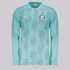 Blusão Masculino do Palmeiras 2025 Puma Pré-Jogo