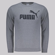 Blusão de Moletom Infantil Puma ESS NO. 1 Logo Crew