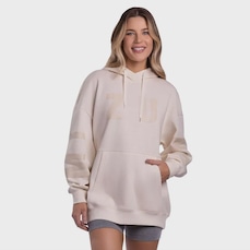 Blusão de Moletom Feminino Mizuno Canguru Sportstyle
