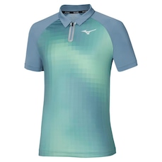 Camiseta Polo Mizuno Tennis Frontier Shadow Masculina