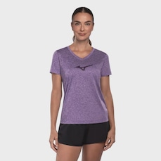 Camiseta Mizuno Big Logo Feminina