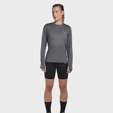 Camiseta Manga Longa Mizuno Corrida Térmica Feminina