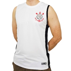 Camisa do Corinthians Masculina Regata Recortes Coimbra