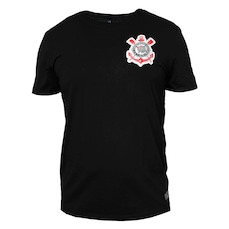 Camisa do Corinthians Masculino Coimbra Algodão Símbolo Bordado