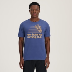 Camiseta New Balance Athletics Running Club - Masculina