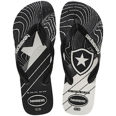 Chinelo Havaianas Top Times Botafogo Unissex