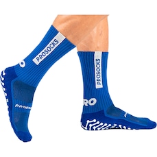 Meia Cano Alto ProSocks Esportiva Futebol UltraGrip Unissex