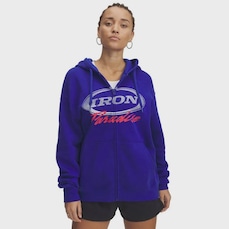 Blusão de Moletom Feminino Under Armour Project Rock Iron Paradise