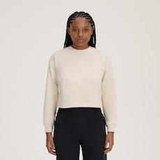 Blusão Cropped Feminino New Balance Athletics Small Logo