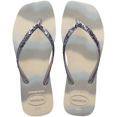 Chinelo Havaianas Slim Square Glitter Party Feminino