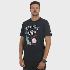 Camiseta New Era MLB Fan New York Yankees Masculina