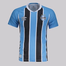 Camisa do Grêmio I 2025 Umbro Com Número Patch Sul-Americana Masculina