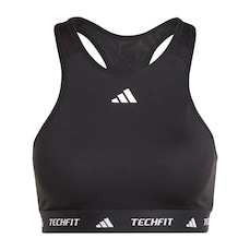 Top adidas Techfit Suporte Médio Feminino