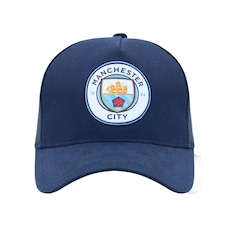 Boné Infantil SuperCap Manchester City Americano Aba Curva