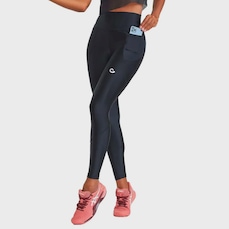 Calça Legging Feminina Caju Brasil Atletika com Bolso Lateral