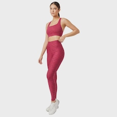 Conjunto Feminino Colcci Top E Calça Legging Estampado Hike