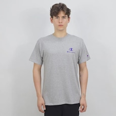 Camiseta Masculina Champion C Logo Script Ink