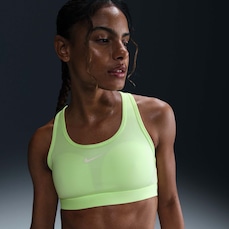 Top Fitness com Bojo Nike Média Sustentação Swoosh Sport