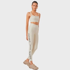 Conjunto Feminino Colcci Top e Calça Legging Bege Taupe