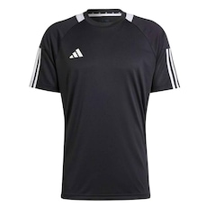 Camiseta adidas Sereno AEROREADY Três Listras Masculina