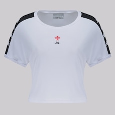 Cropped do Vasco Feminino Kappa Supp Lee