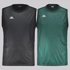 Kit 2 Regatas Kappa Nuuk Masculina
