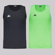 Kit 2 Regatas Kappa Basic Listrada Masculina
