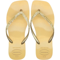 Chinelo Havaianas Slim Square Glitter Party Feminino