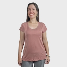 Camiseta Feminina Trinys Meia Manga Fluidity