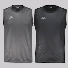 Kit 2 Regatas Masculina Nuuk Kappa