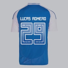 Camisa do Cruzeiro I 2025 adidas 29 Lucas Romero Masculina