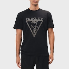 Camiseta Oakley Elite Skull Blackout Masculina