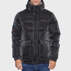 Jaqueta Puffer Masculina Ecko com Capuz Heavy