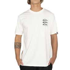 Camiseta Masculina Quiksilver Vertical Logos
