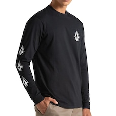 Camiseta Masculina Volcom Manga Longa Iconic