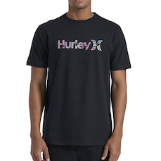 Camiseta Masculina Hurley O&O Surf Noise Over