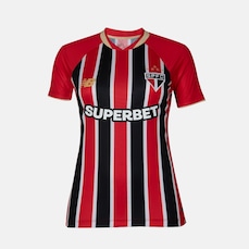Camisa São Paulo 2025 Uniforme 2 New Balance Feminina