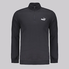 Blusão de Moletom Masculino Puma ESS Small NO. 1 Half Sem Capuz