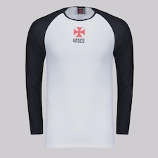Camisa do Vasco Plaga Manga Longa Braziline Infantil