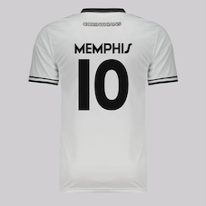 Camisa do Corinthians Logo 10 Memphis Futfanatics Masculina