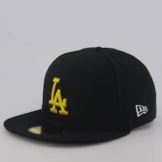 Boné New Unissex Era MLB Los Angeles Dodgers 5950 Aba Reta
